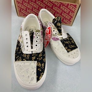 Brocade patchwork tie ups